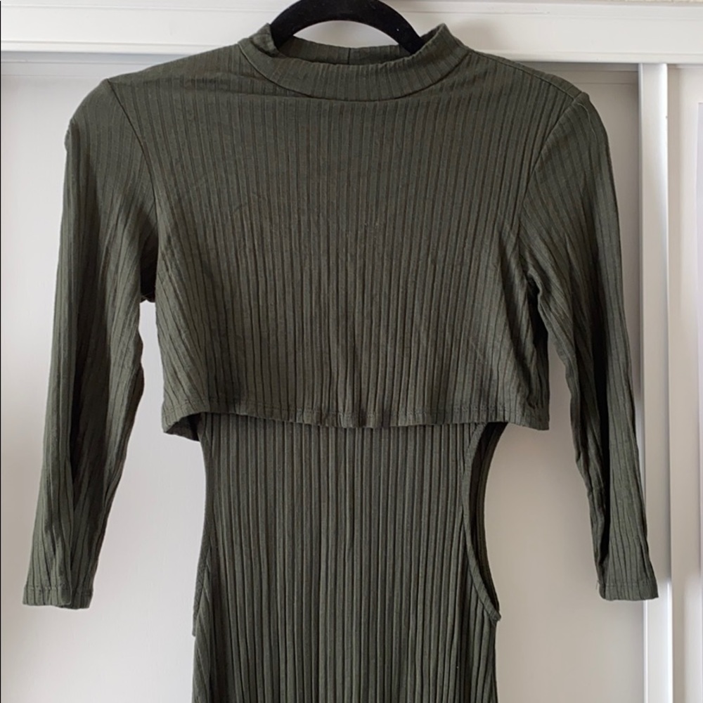 Ribbed Forever 21 Bodycon Dress NWT✨